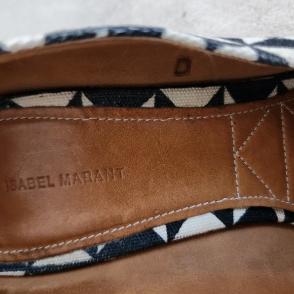 Isabel Marant printed canvas pump size 37 US 7 - Picture 7 of 11